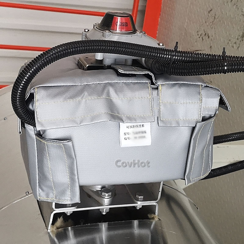 閥門(mén)執(zhí)行器防凍保溫套 儀器儀表設(shè)備防火可拆卸伴熱保溫衣