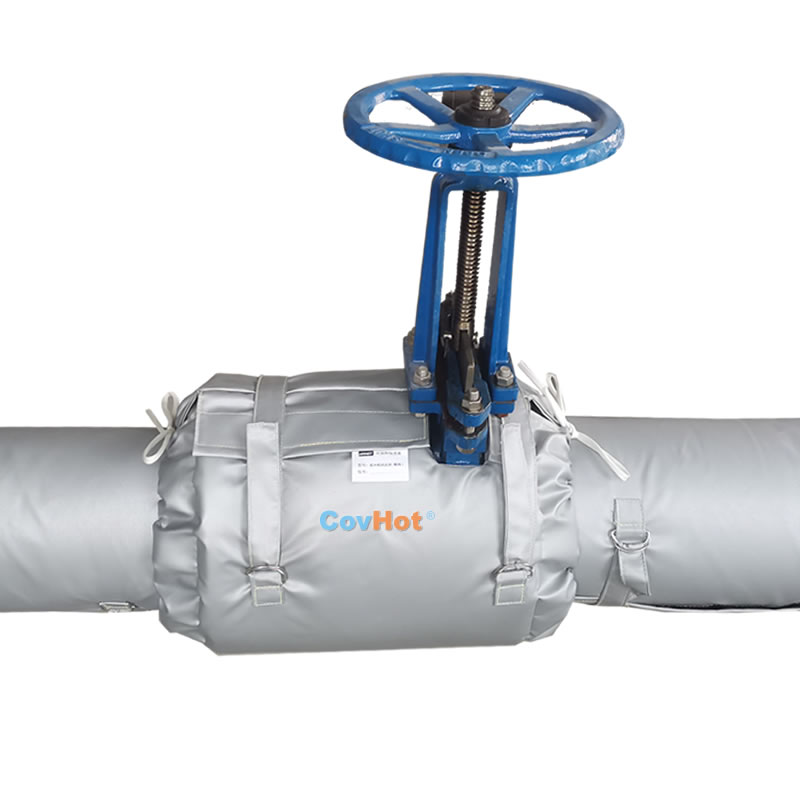 柔性可拆卸閥門保溫衣 執行器儀表保溫套 方便設備檢修